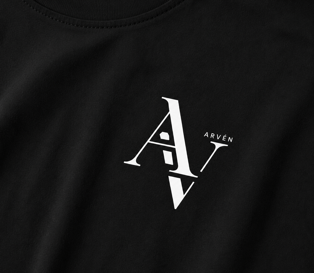 ARVÉN Signature Tee - Black